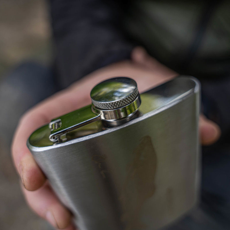 Korum Barbel Hip Flask 7oz